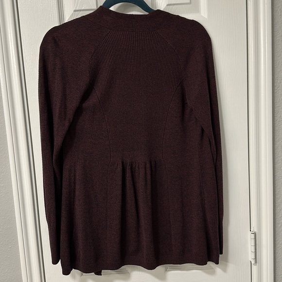 Purple open front cardigan - Picture 3 of 3